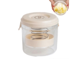 Coador De Frutas Com Peneira De Malha Fina Para Drenagem Eficiente Da Água, Filtro Reutilizável Para Sucos E Alimentos.