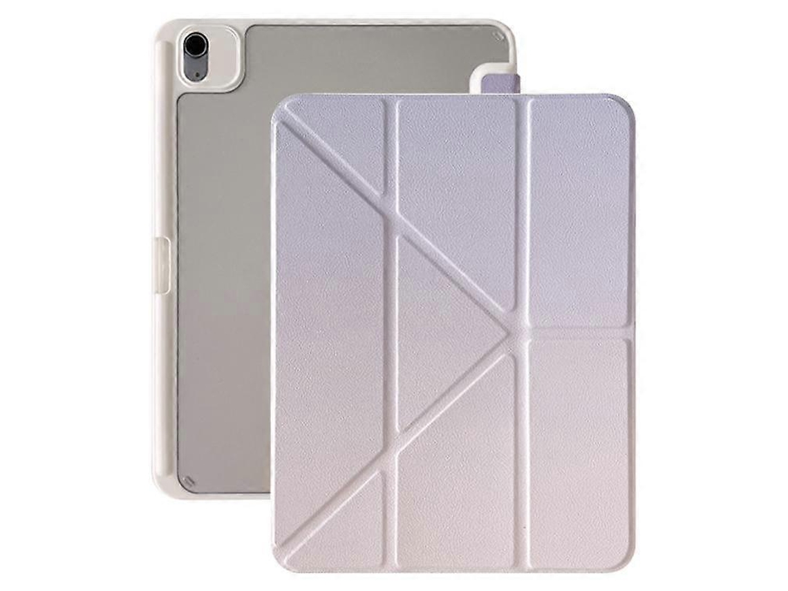 Capa de couro dobrável para tablet Webake Y com gradiente de arco-íris