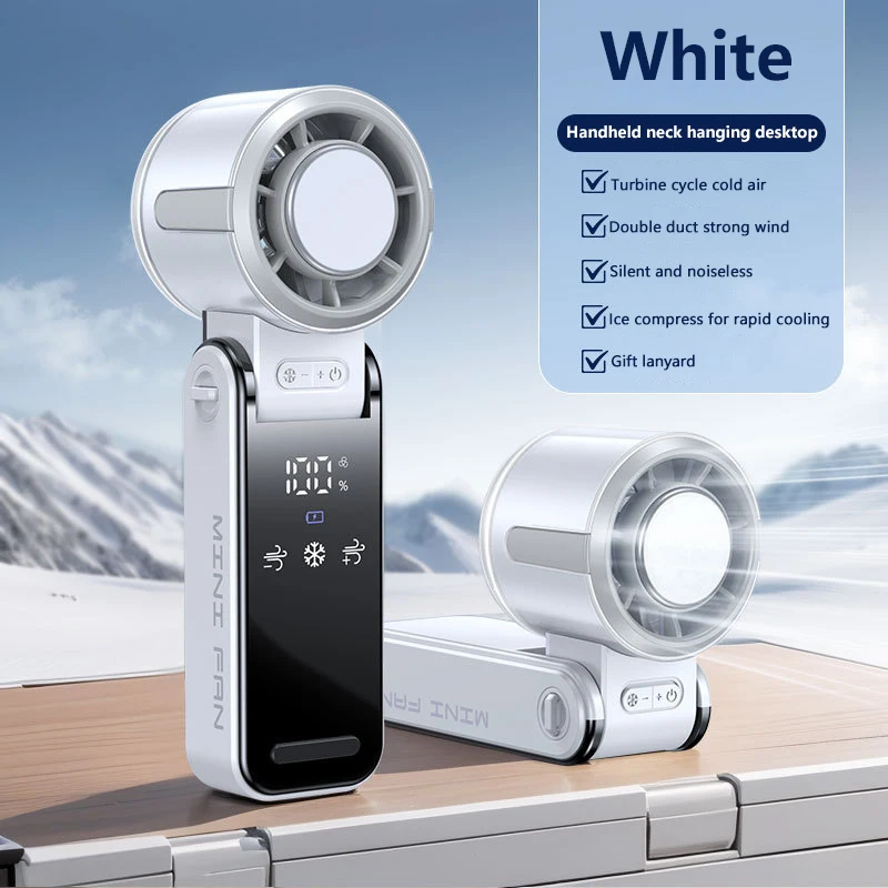 Ventilador solar MDUG, 4 velocidades, luz LED, externo