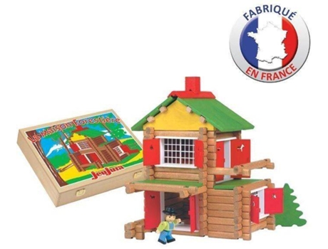 Jogo de Construção  Chalet - 135 peças Madeira