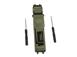 Pulseira De Nylon Para Huami Active Edge A2212 Verde Od