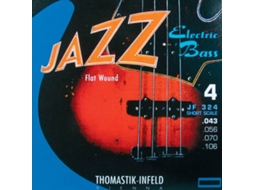 Thomastik String Set Bass Nickel Flatwound Shortscale 043056070106