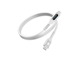 Cabo Usb c para Usb c Pd 100w 1.2m com Tela Digital Carregamento Rápido BIGBEN