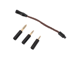 Aetheria cabo Adaptador de Fones de Ouvido 3.5mm Fêmea para 2.5mm 3.5mm 4.4mm Macho com Plugues Intercambiáveis
