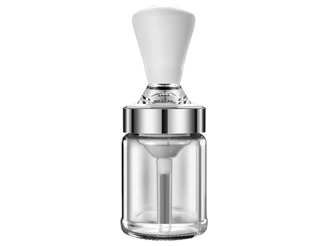 Garrafa de Azeite com Escova Silicone para Cozinha