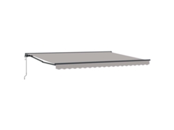 Vidaxl Toldo Retrátil Elétrico Cinzento-claro E Antracite 5 × 3,5 M