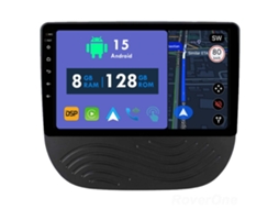 Auto Rádio Carro Bluetooth Autoradio 8GB RAM 128G ROM CarPlay Navegação GPS Ecrã Táctil RoverOne para Chevrolet Malibu 9 2015-2023  