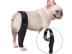 Joelheiras Para Cães Compatíveis Com Lca E Luxação Patelar, Artrite, Mantém A Articulação Aquecida E Com Suporte Extra Aquaforge