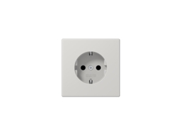 Tomada Schuko 16a 250v Cinza Jung Ls1521kilg