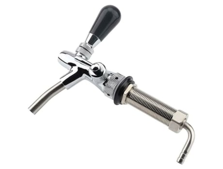 Torneira Para Cerveja Com Revestimento Cromado Ajustável Com Haste De 4 Polegadas Dontodent Home Aiailikill