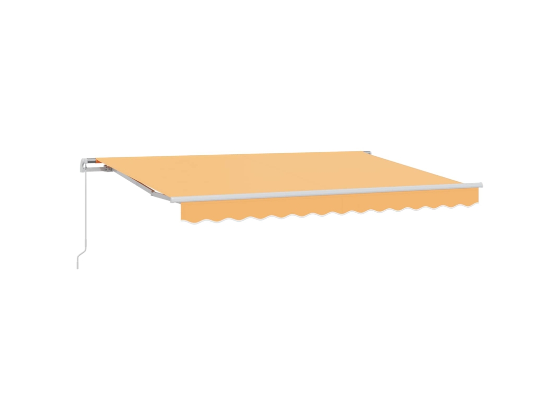 Vidaxl Toldo Retrátil Areia 4 X 2 M Tecido