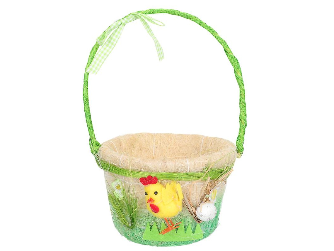 1Pcs Cesta de Ovos de Páscoa ALLINLESS
