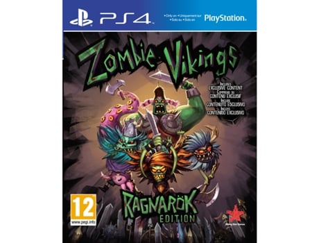 Jogo PS4 Zombie Vikings (Ragnarok Edition) 