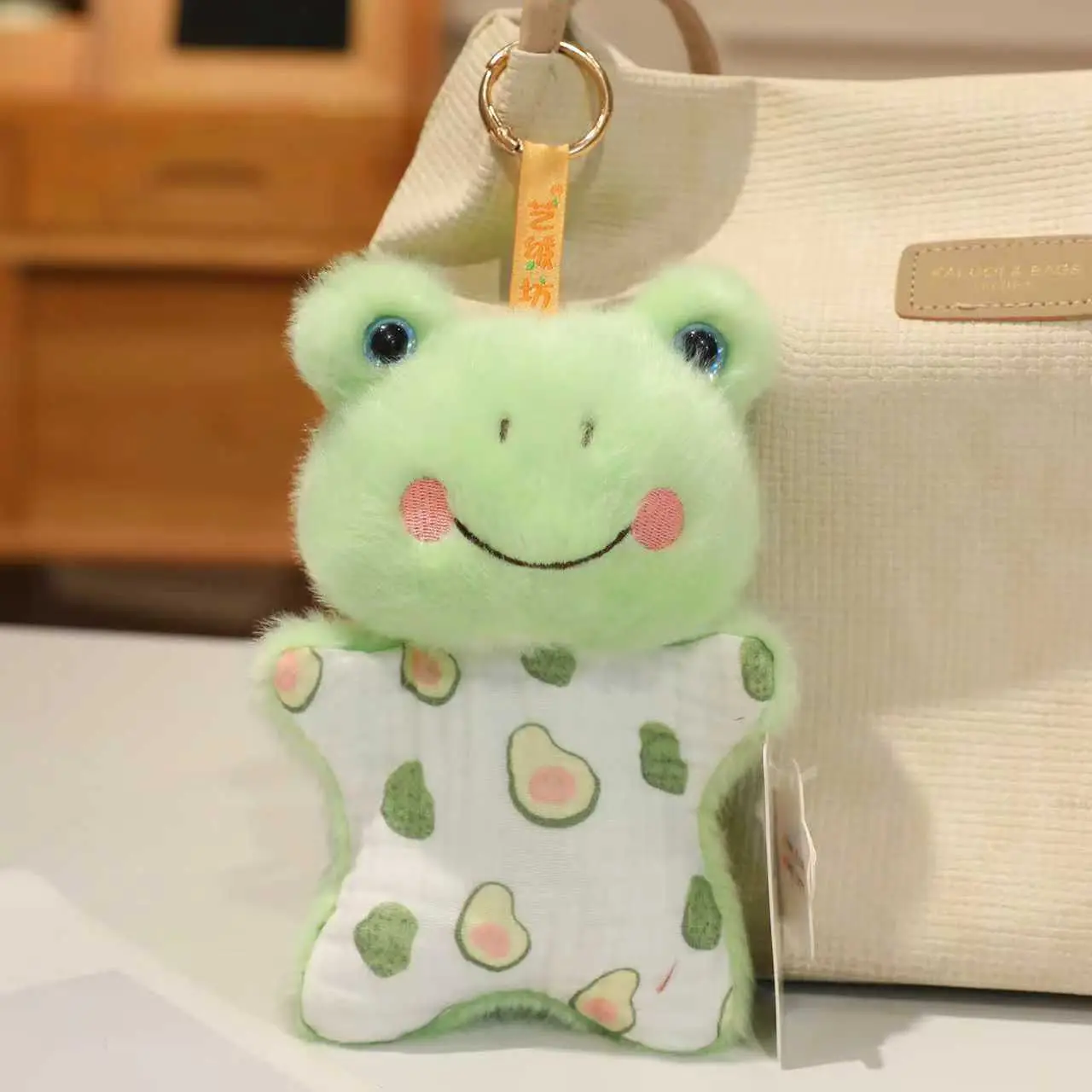 Chaveiro de Pelúcia Fofo de 15 Cm, Decoração para Bolsa MDUG (estilo 6)
