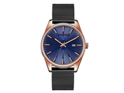 Reloj De Pulsera Para Hombre De Acero Inoxidable Con Cuerda De Malla Y Cuarzo (ky15 L-wfh)