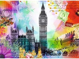 Puzzle RAVENSBURGER London Postcard 500 Peças Edifícios