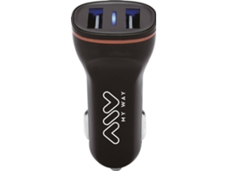 Carregador Auto MYWAY LL-C038 (2 USB - 3.1 A - Preto)