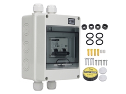 Disjuntor Miniatura Cc 2p 125a Ip65 À Prova D'água Para Sistema Solar 1000v