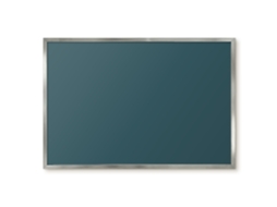 Quadro de vidro magnético azul marinho escuro para hall de entrada Espelharte (60x40 cm)