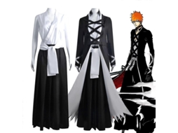 Traje De Animes Japoneses Para Games E Role-playing - Jaqueta, Calça, Camiseta E Cinto (tamanhos S A Xxxl)