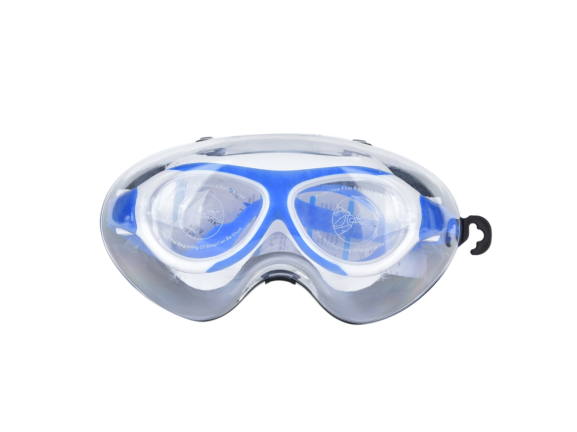 Óculos de Natação AQUAFORGE com proteção nasal, para mergulho, piscina e atividades aquáticas