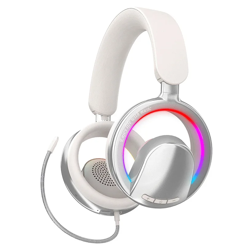Fones de Ouvido Bluetooth com Longa Duração e Luzes MDUG
