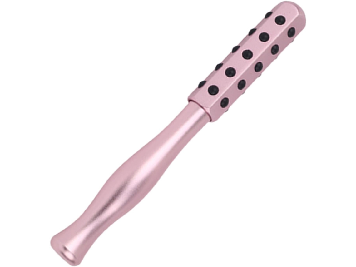 Rolo facial multifuncional ergonômico para lifting e suavização.