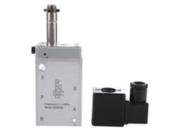 Válvula Pneumática 2 Posições, Cinco Vias, Ac 220v, Interface Pt 1/4" Com Laxiscreed