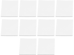 500 Blocos de Notas Adesivas Transparentes e À Prova D'água, para Livros e Quadros Negros de Escritório. SFUSHOS