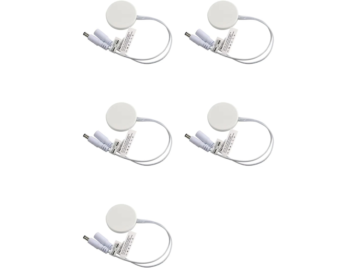 Painel De Madeira Com 5 Interruptores Led Sensíveis Ao Toque E Dimmer, Interruptor De Toque Oculto Para Fita Led