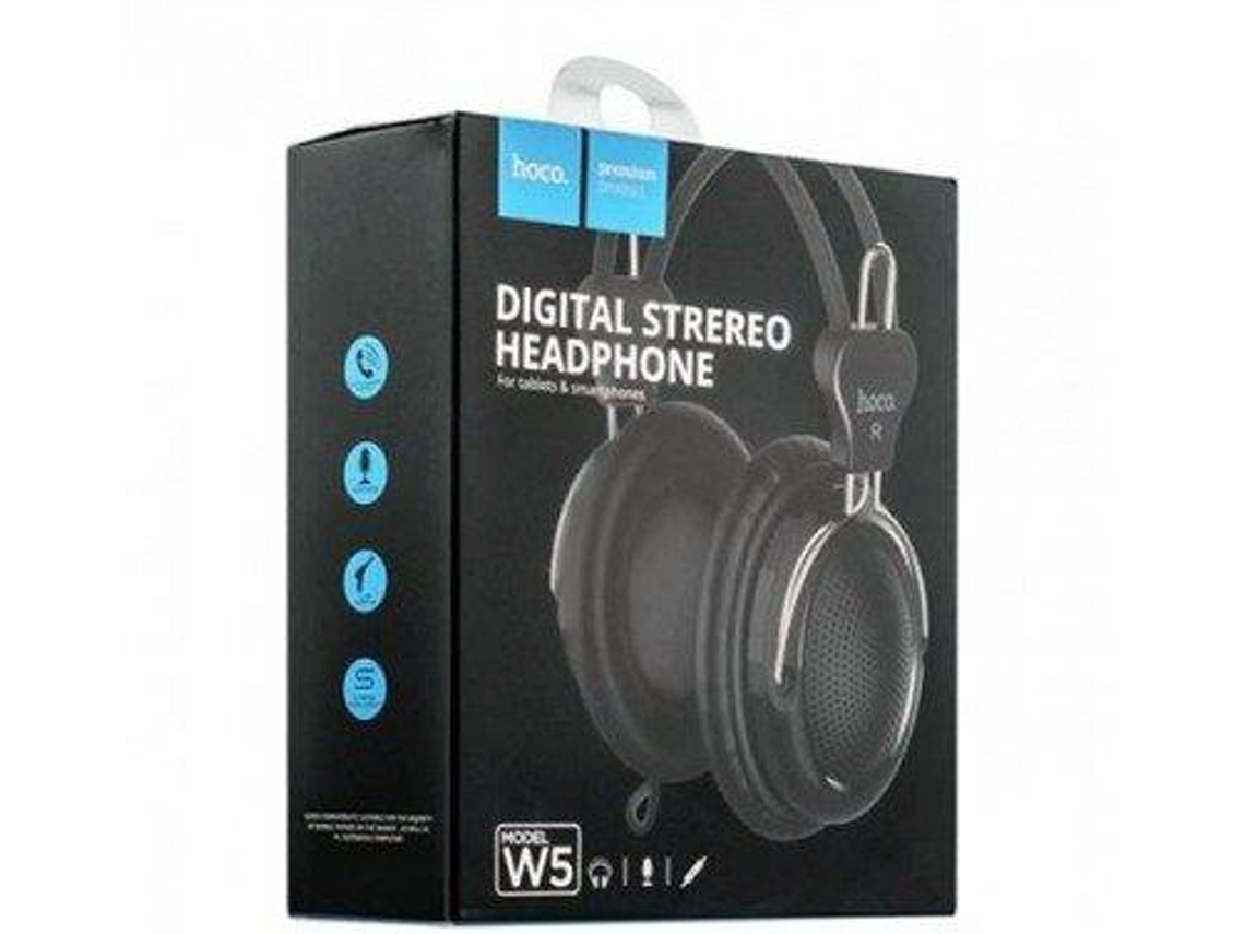 Headset Hoco W5 Black