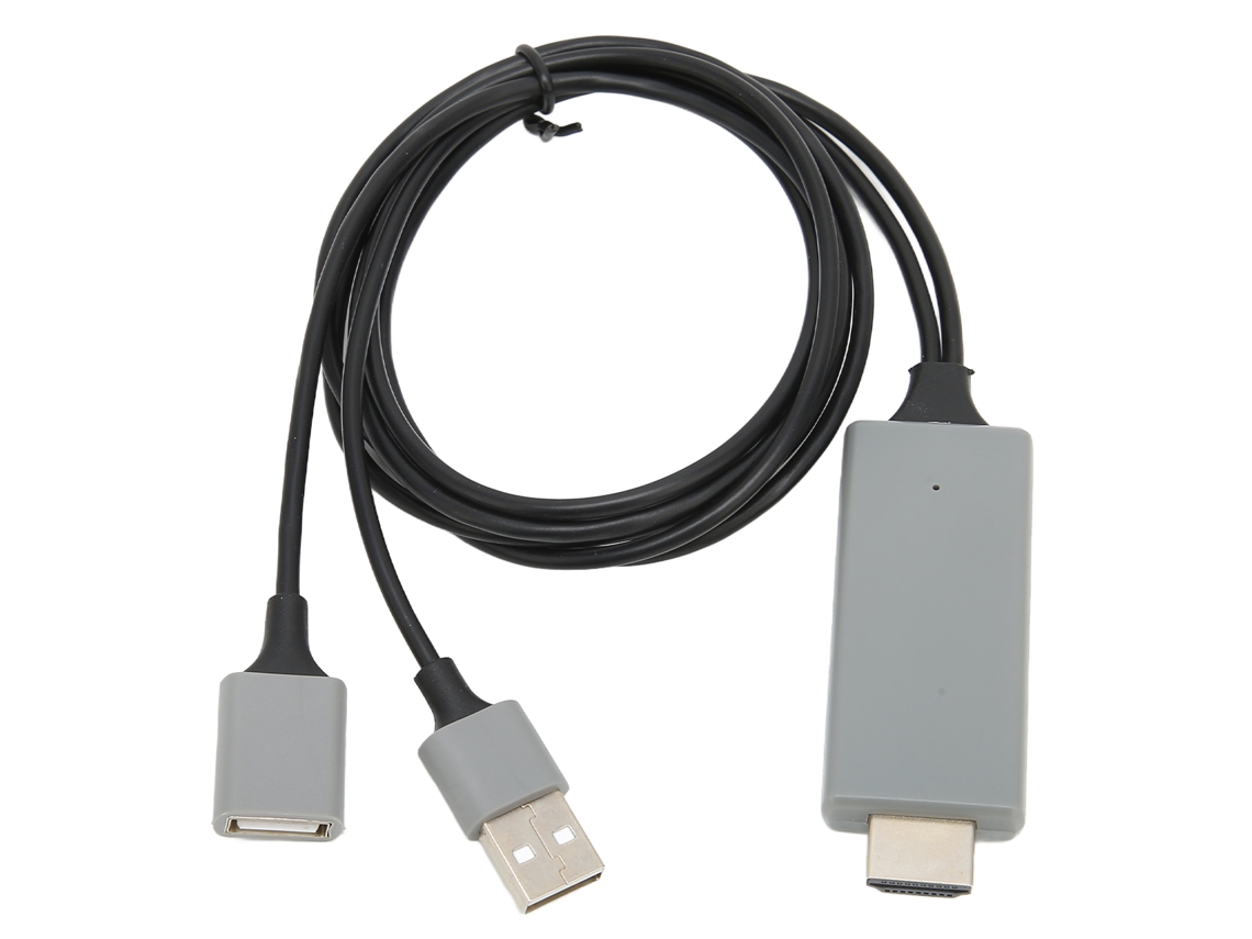 Aetheria adaptador de Cabo Hdmi 1080p para Tv Projetor com Sincronização Av Compatível com Android 8.0+
