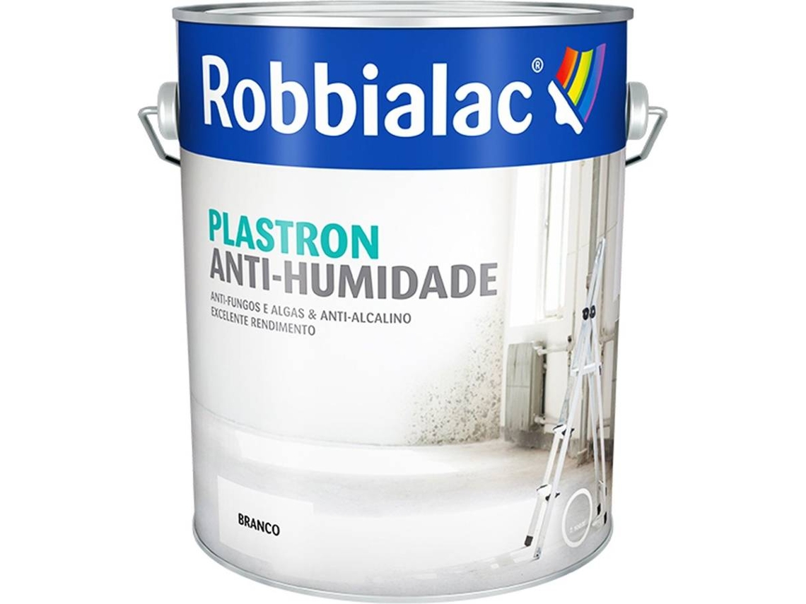 Plastron Aquoso ROBBIALAC (Branco - 4 L)