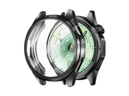Capa protetora de TPU macio para Huawei Watch Gt6 46mm preto HEXINYIGJLY