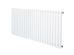 Radiador Oval De Coluna Simples 600x1440 Mm - Branco | Aço Carbono, 1.5 Mm, 1369 W | Design Elegante | Alta Eficiência |