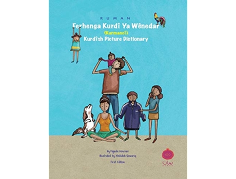 Livro Ruman Kurdish Picture Dictionary Kurmanji Ruman Ferhenga Kurdî Ya Wênedar Kurmancî Kurdish Edition de Majeda Hourani