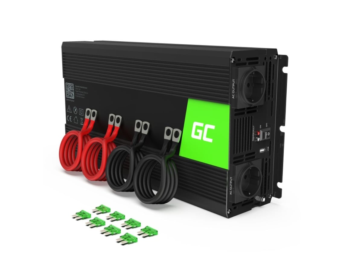 Conversor 24v-230v 2000w Onda Pura Green Cell