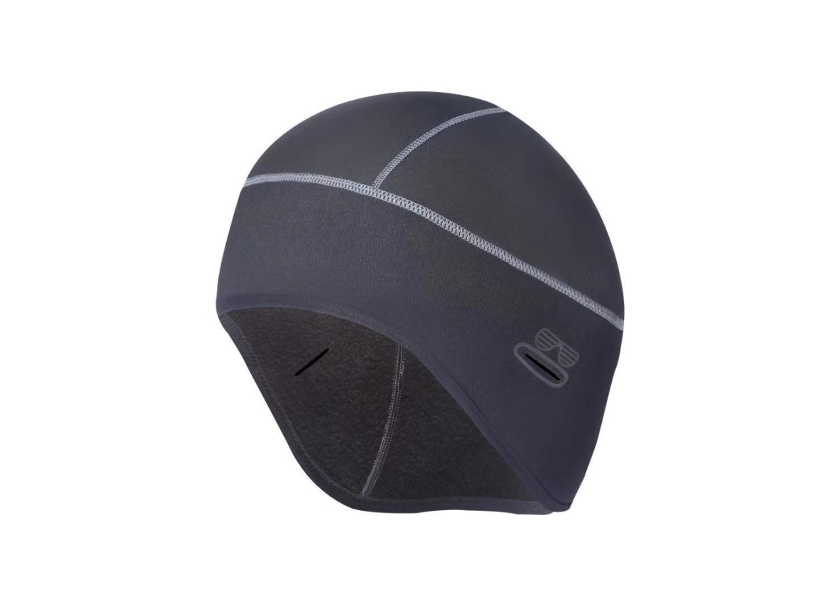 Capacete de segurança impermeável para motociclistas com forro térmico.