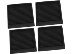 Shineofi Almofadas De Borracha Antiderrapantes Para Móveis, Pés Quadrados, Proteção Para O Piso, Sistema Antiderrapante