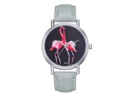Reloj De Pareja New Star Sky Cuarzo Correa De Cuero Unisex Regalo Gris