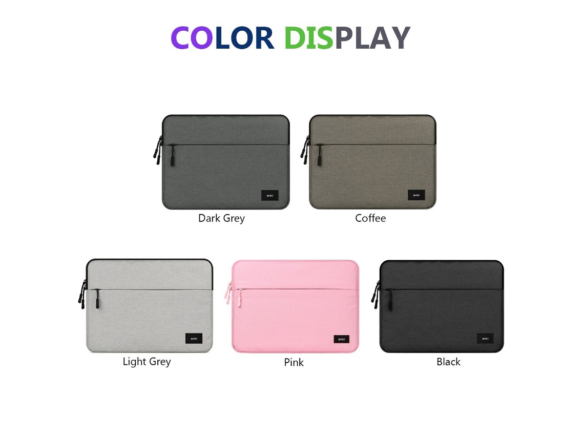Capa para laptop Slowmoose rosa de 15,6 polegadas