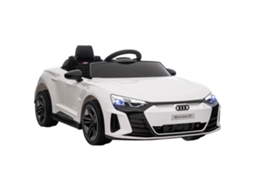 Carro Elétrico Infantil Branco 103x58x41 Cm, Cinto Segurança E Controlo Remoto Com Música