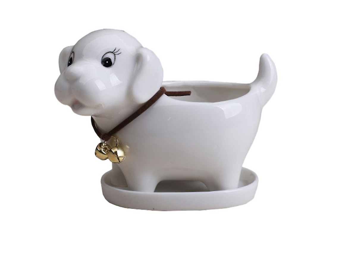 Vaso de Flores em Forma de Cachorro para Escritório ALLINLESS