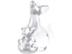 Adorável Escultura Ratinho Decorativa Ideal Aniversários Coleções Peça Mesa GOKOCO