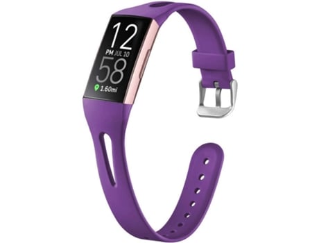 Bracelete DIBILI BKB020 (Fitbit Charge 4 - Roxo)