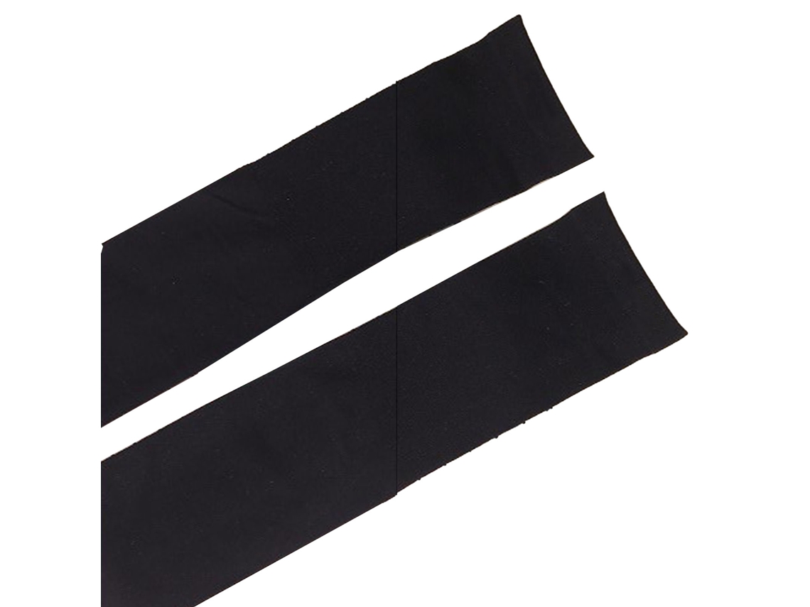 Ymsl Mangas De Brazo De Seda De Hielo Refrescantes Protección Solar Uv Elásticas Para Exterior Viajes Correr Ciclismo Negro Hxl