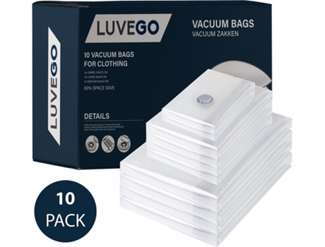 Sacos de Vácuo LUVEGO 10 Peças