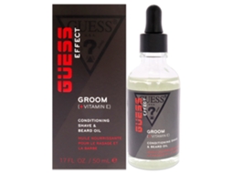 GUESS Effect Boost Conditioning Shave and Beard Oil da GUESS for Men - óleo de 1,7 oz