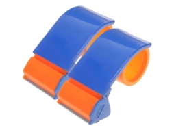 Dispensador de Fita Adesiva Ergonômico com Cortador de Fita Adesiva para Tarefas de Embalagem. GOKOCO (2 Unidades)