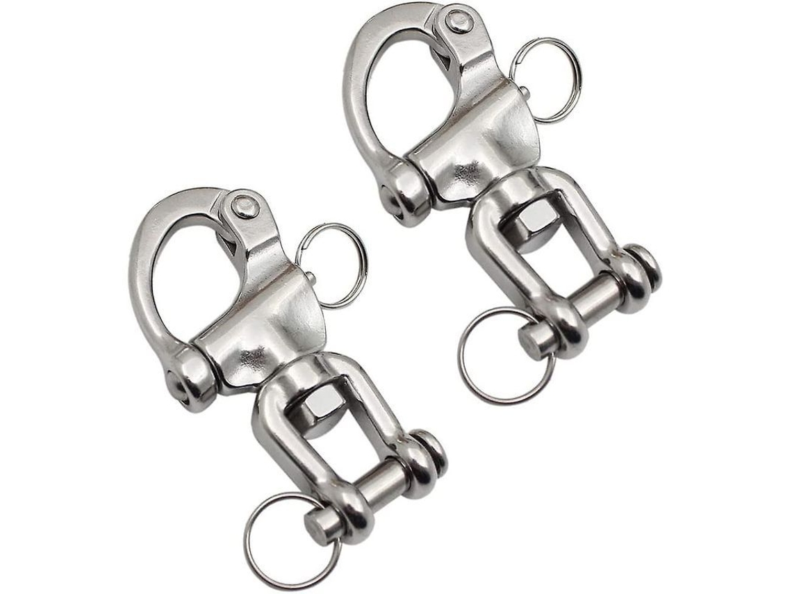 Ganchos De Rotação Olho Giratório De Aço Inoxidável, Desbloqueio Rápido, Para Mergulho, Barco, Vela, Pesca, Surf E Exterior